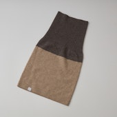 el alto/バイカラーカシミヤネックウォーマー